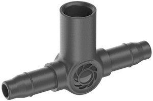 Trójnik Micro-Drip-System do dysz zraszających/kraplaczy końcowych 4,6 mm (3/16&quot,) - zawartość: 5 trójników, 1 nasadka Trójnik T GARDENA 13216-20 5 szt.