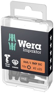 Bit czworokątny Wera  05057632001 D 6.3 10 szt.