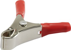 Zacisk krokodylowy TRU COMPONENTS 93038c26 1386703 Długość: 50 mm czarny 1 szt.