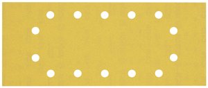 Papier ścierny EXPERT C470 z 14 otworami do szlifierki oscylacyjnej, 115 x 280 mm, G 240, 10 sztuk. Papier ścierny do szlifierki Bosch Accessories EXPERT C470 2608900851 280 mm 10 szt.