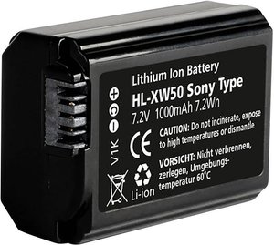 Akumulator zamienny Hähnel Fototechnik HL-XW50, Li-Ion, 7.2 V, 1000 mAh
