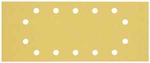Papier ścierny EXPERT C470 z 14 otworami do szlifierki oscylacyjnej, 115 x 280 mm, G 120, 10 sztuk. Papier ścierny do szlifierki Bosch Accessories EXPERT C470 2608900849 280 mm 10 szt.