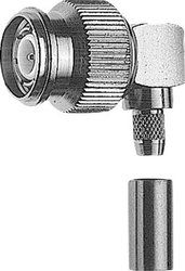Złącze TNC Telegärtner J01010A0006 J01010A0006 złącze męskie kątowe 50 Ω 1 szt.