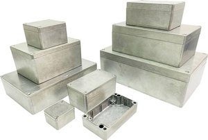 Obudowa uniwersalna Gainta G117, (D x S x W) 160 x 100 x 81 mm, aluminium, 1 szt.