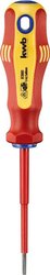 Wkrętak izolowany VDE, 3,0 mm, 75 mm Wkrętak płaski kwb  661330