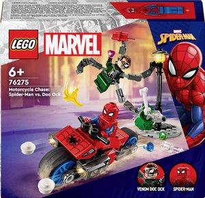 LEGO® MARVEL SUPER HEROES 76275 Pościg motocyklowy: Spider-Man kontra Doc Ock LEGO® MARVEL SUPER HEROES LEGO Marvel Super Heroes 76275, 1 szt.