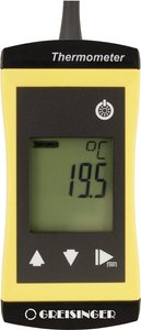 Termometr typu Pt1000 Greisinger G1700-WPT3 479637, -200 - +450 °C, Kalibracja (ISO)
