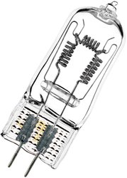 Lampy halogenowe średniego volt/średniego napięcia, z jednej strony 64575 1000 w, 240 V. żarówka halogenowa OSRAM 64575 1000W 240V GX6,35 12X1 GX6.35 1 kW 33000 lm