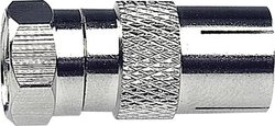 Gniazdo IEC/wtyk F Adapter Coax F  Axing CFA 1-00 CFA 1-00
