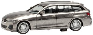 Model samochodu Herpa 430906 H0 BMW Alpina B3 Touring, szary oksydowany metalik