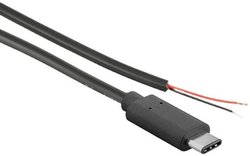 Kabel zasilający USB-C™ ze skrętką - Ideal do Raspberry Pi i na szynie DIN Kabel zasilający Joy-it K-1473 1 szt.