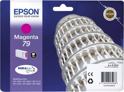 Epson atrament T7913, 79 tusz oryginalny  Magenta C13T79134010