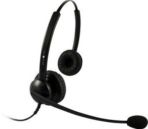 Zestaw słuchawkowy On Ear plusonic 5512-5.2P 111161 Stereo czarny
