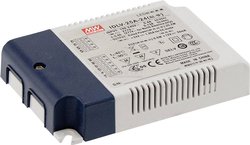 Mean Well  Sterownik LED  Stałonapięciowy 25.2 W 0.7 A 36 V/DC Ściemniacz, Zabezpieczenie przed przeciążeniem, Zabezpieczenie przed przepięciem, Układ PFC, Montaż w strefach zagrożonych wybuchem, Możlowość stosowania w meblach 1 szt.