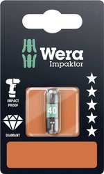 Bit Torx T 40 Wera 867/1 IMP DC SB SiS 05073927001 D 6.3 1 szt.