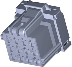 Obudowa złącza pin żeńskiego na kabel TE Connectivity MCP 8-968972-1, automotive, piny: 12, 24 A, 1 szt.