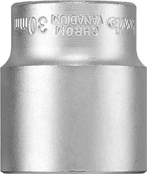 Wkładki do kluczy nasadowych PROFI 1/2&quot, Nasadka 30 mm kwb  372330  1 szt.