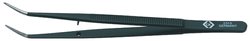 Uniwersalna pęseta 150 mm, końcówki 6-calowe, lekko zaokrąglone, szerokość 15 mm, wygięte, czarna powłoka Pęseta precyzyjna C.K T2315 150 mm