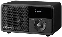 Radio Sangean DDR-7X DAB+, UKW blokada klawiszy, wielokrotne ładowanie czarny
