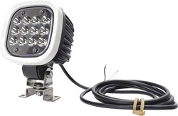 Lampa robocza LED W1301215 ze światłem skupionym/światłem punktowym Reflektor dalekosiężny WAS W130 8000 Spot 1215 8000 lm
