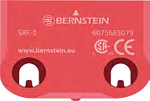 Siłownik do bezdotykowego czujnika bezpieczeństwa RFID SRF typu SRF-0, do wszystkich poziomów kodowania (brak w zestawie) Aktuator Bernstein SRF-0 6075687078, 1 szt.