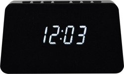 Radiobudzik AIC WM3020i sw UKW funkcja budzika, Funkcja ładowania baterii Qi czarny
