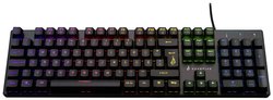 Mechaniczna multimedialna klawiatura gamingowa SureFire KingPin M2, niemiecka Klawiatura gamingowa Surefire Gaming KingPin M2 Niemiecki, QWERTZ