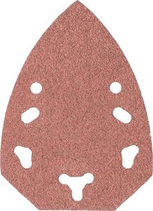 QUICK-STICK trójkąty szlifierskie, DREWNO I METAL, 100 x 140 mm, ziarnistość 40 Papier ścierny delta kwb  493504 140 mm 5 szt.