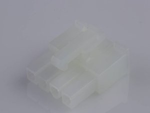 Obudowa złącza pin żeńskiego na kabel Molex MOL Power & Signal Sol. 39014040, piny: 4, 13 A, 1 szt.