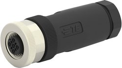 Złącze niekonfekcjonowane czujnika/aktuatora TE Connectivity T4110002021-000, piny: 2, 1 szt.