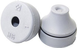 Przepust kablowy WKK 2100 G502-1012-00, (Ø x D) 20 mm x 12.70 mm, EPDM, 1 szt.