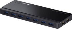 Hub USB 3.2 Gen 1 (USB 3.0) TP-LINK UH720 7+2 Porty z gniazdem szybkiego ładowania czarny