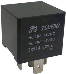 Przekaźnik samochodowy Tianbo Electronics TRV4 L-12V-Z 1366523