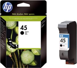 Tusz HP 51645A (45), oryginalny, czarny