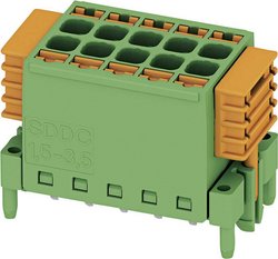 Obudowa złącza pin męskiego na PCB Phoenix Contact 1848707, Ilość pinów 16, Wymiary siatki: 3.50 mm, 1 szt.