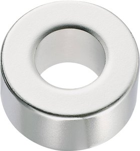 Magnes neodymowy, pierścień N35EH 20X2/otwór 10mm