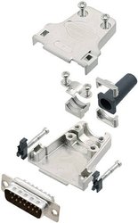 Zestaw listew męskich D-Sub Amphenol L17DTZF37-RG+L717SDC37P, rzędy: 2, styki: 37, 180 °, 1 szt.