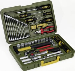 Walizka z narzędziami do samochodów i uniwersalnymi 43-częściowa Zestaw narzędzi w walizce 43 szt. Proxxon Industrial  23650