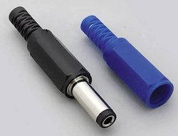 Złącze męskie niskonapięciowe BKL Electronic 075245 złącze męskie proste 5.50 mm 2.50 mm 1 zest.