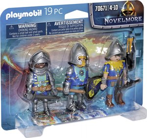 Zestaw 3 Rycerzy Novelmore Playmobil 70671 1 szt.
