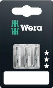 Bit szcześciokątny Wera 05073344001 840/1 Z Set SB SiS 4 mm, 5 mm, 6 mm D 6.3 3 szt.