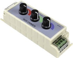 Regulator natężenia oświetlenia, 3-kanałowy do taśm LED RGB Ściemniacz LED TRU COMPONENTS 559270 216 W