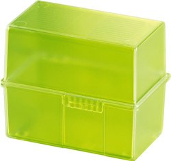 Pudełko do kartkoteki HAN SIGNAL 976-70 Maksymalna ilość kart: 400 kart DIN A6 poprzeczny zielony