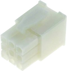 Obudowa wtyku TE Connectivity Universal Mate-N-Lok 172169-1, 9.5 A, RM 4.14 mm, 3x3-pin