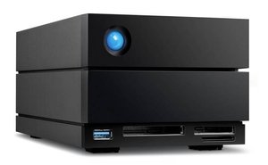 LaCie 2big Dock 16 TB  Obudow dysku twardego Thunderbolt 4, DisplayPort, USB 3.2 Gen 2 (USB 3.1) czarny STLG16000400