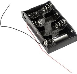 Komora baterii MPD BH4CW 4 x C (R14), Kabel, (D x S x W) 106 x 58 x 23 mm