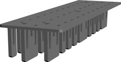 Listwa stykowa uszczelniona Econoseal III .070  TE Connectivity 344112-1 1 szt.