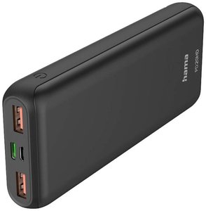 Powerbank Hama PD20-HD 20000 mAh  LiPo USB-A, USB-C®