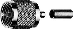 Złącze UHF Telegärtner J01040A0010 J01040A0010 złącze męskie proste 50 Ω 1 szt.