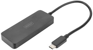 Przejściówka, adapter DisplayPort, USB-C® Digitus DS-45334 DS-45334, [1x USB-C - 3x złącze żeńskie DisplayPort]